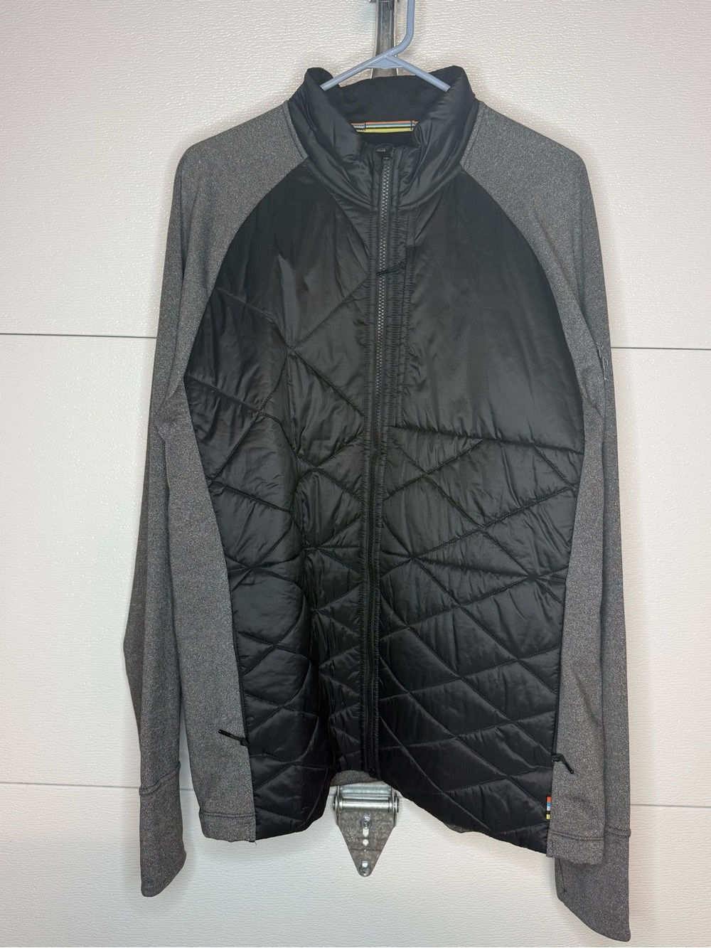 Smartwool Men's Smartloft Hybrid Jacket - Black & Gray